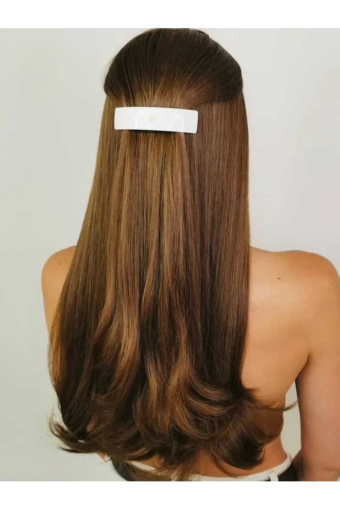 Заколка для волос Barrette pour Cheveux Large White