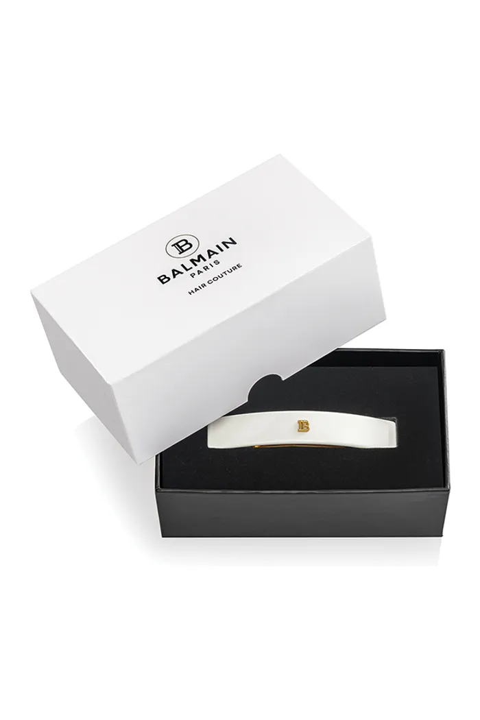 Заколка для волос Barrette pour Cheveux Large White