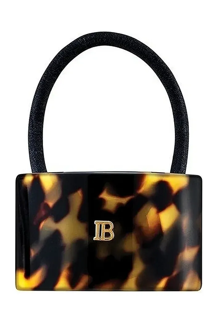 Резинка для волос, коричневая