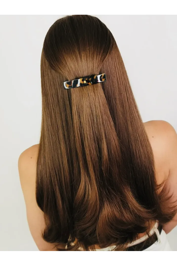  Заколка для волос, черепаха Hair Clip Medium Tortoise Shell