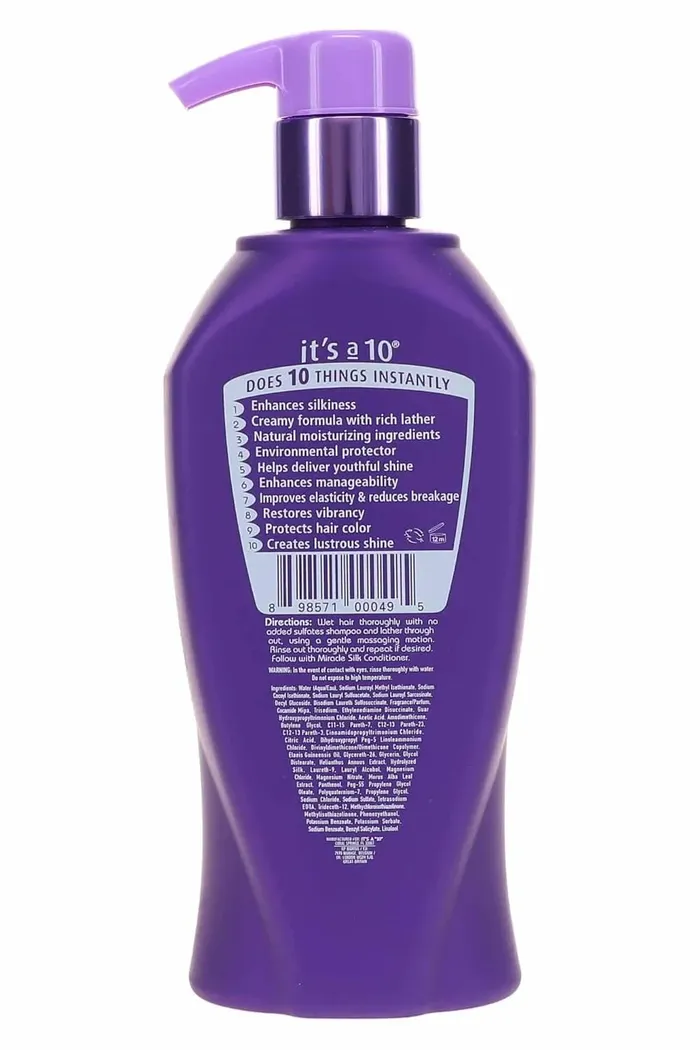 It's a 10 Silk Express Miracle შამპუნი