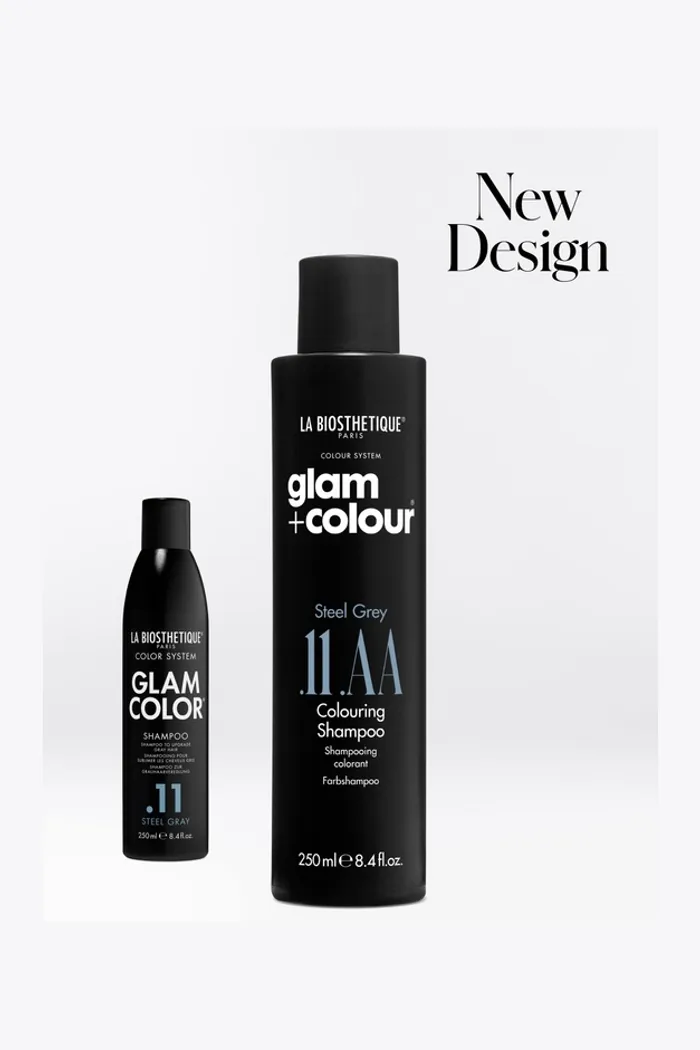 Шампунь для нейтрализации желтых оттенков седых волос Steel Grey .11 AA