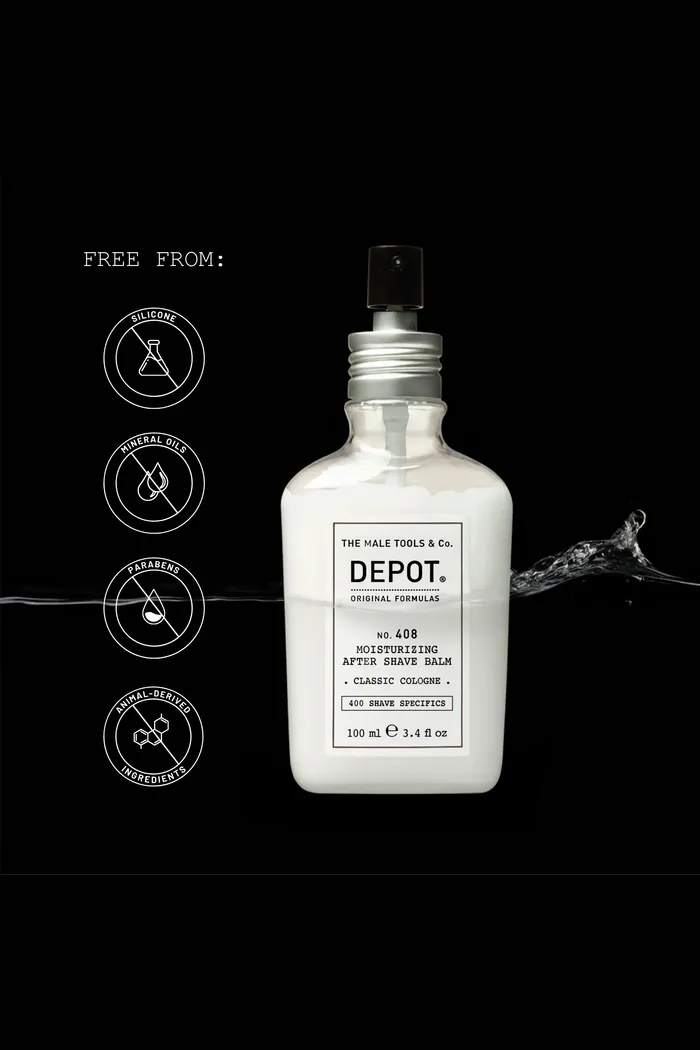 DEPOT NO. 408 увлажняющий бальзам после бритья 100ml