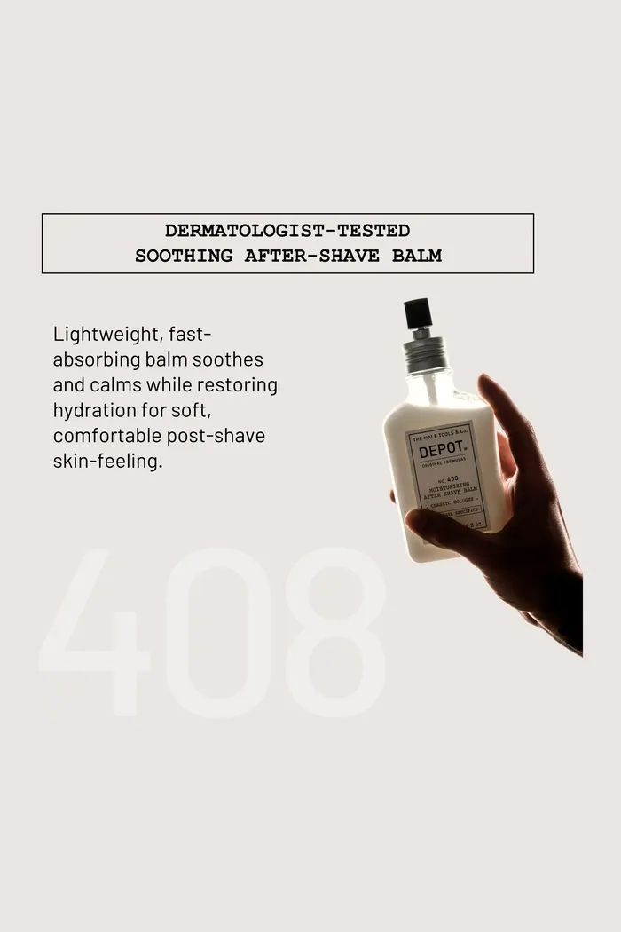 DEPOT NO. 408 увлажняющий бальзам после бритья 100ml