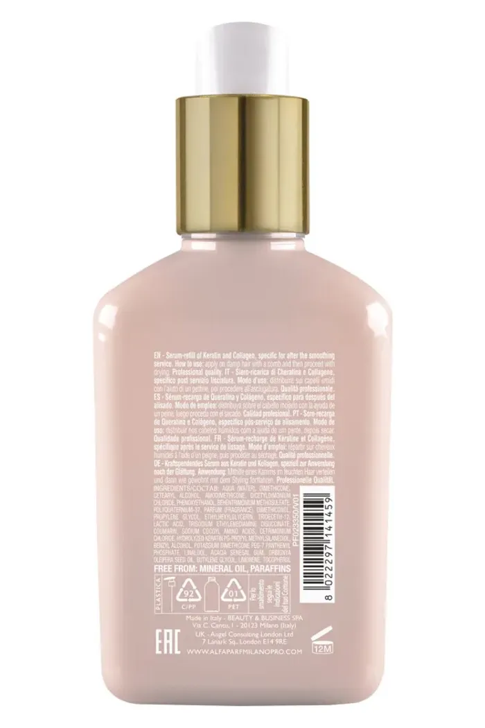 ALFAPARF Keratin Therapy Lisse Design Keratin Serum, 125 ml