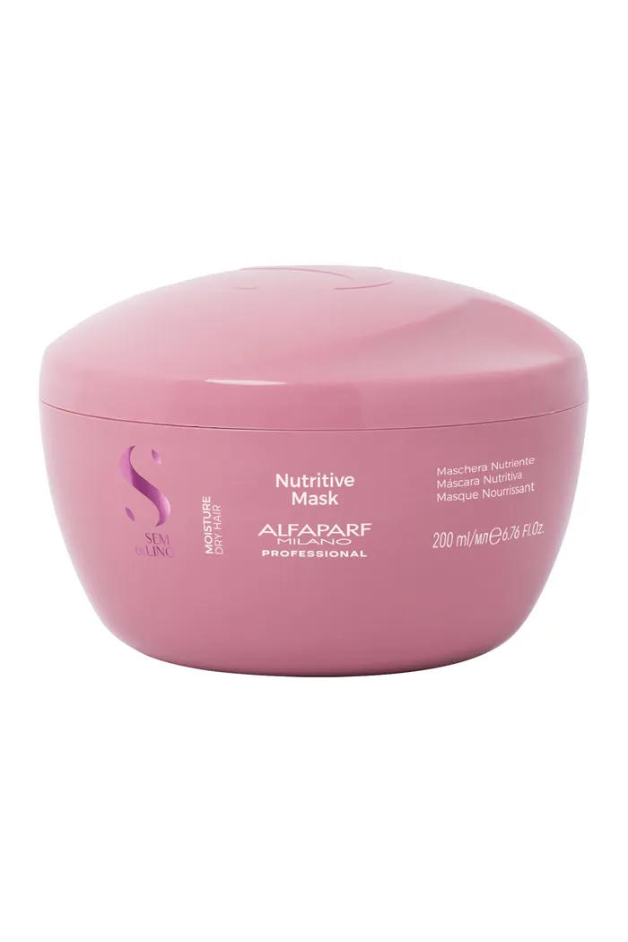 ALFAPARF Semi di Lino Увлажняющая питательная маска для волос, 200 ml