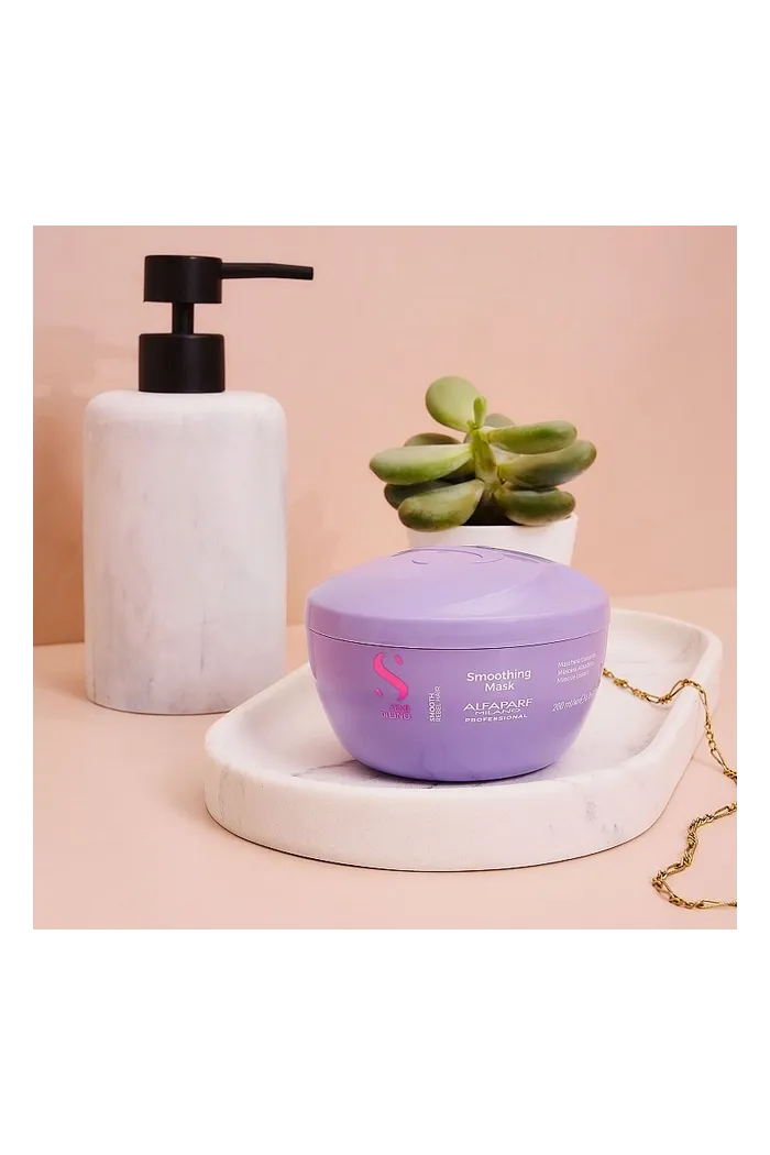 Маска для разглаживания волос