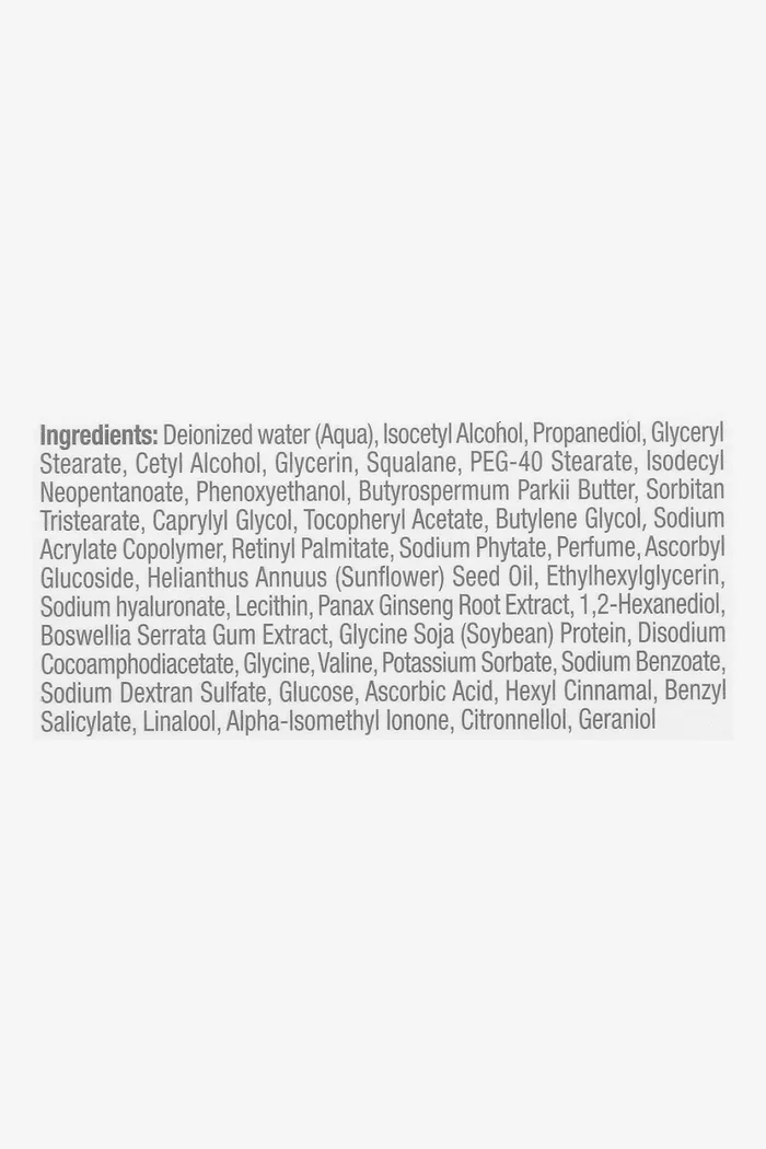 Крем для лица с экстрактом женьшеня