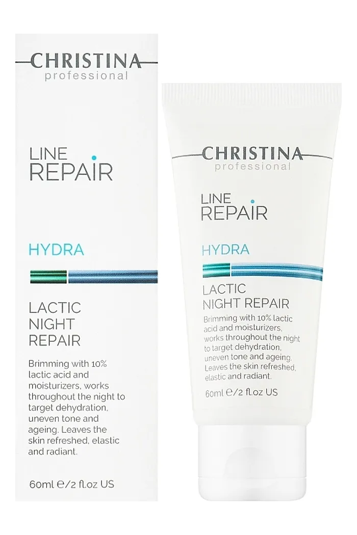 Крем для лица "Ночное восстановление" с молочной кислотой