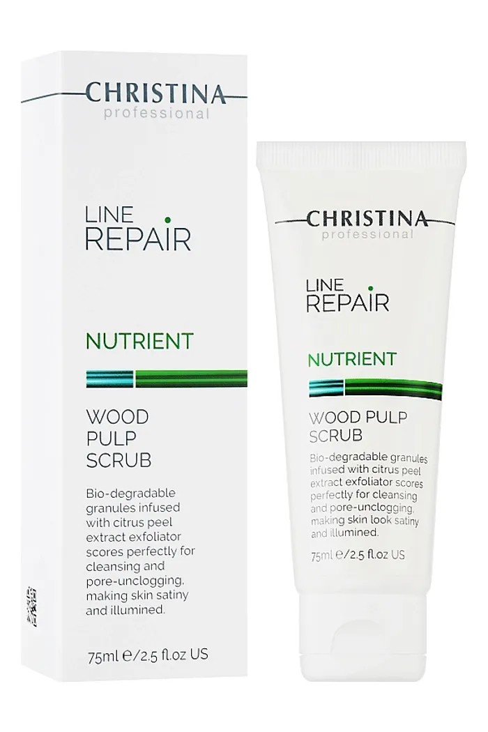 Скраб для лица с деревянной целлюлозой