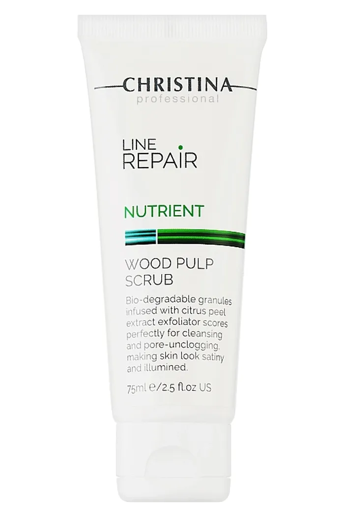 Скраб для лица с деревянной целлюлозой