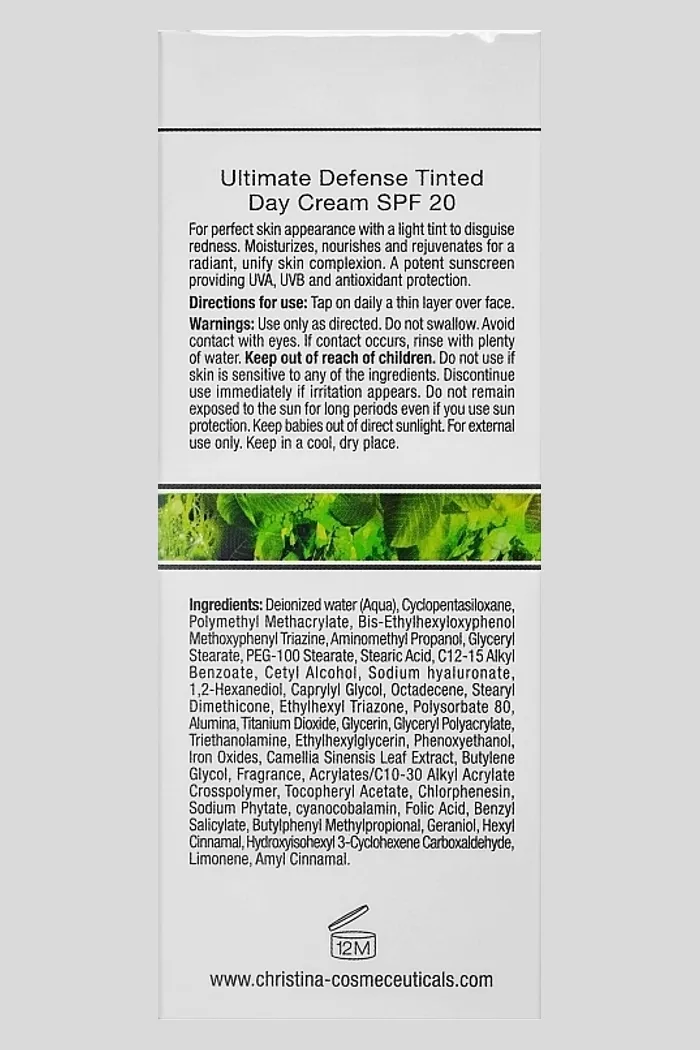 Дневной крем "Абсолютная защита", с тоном