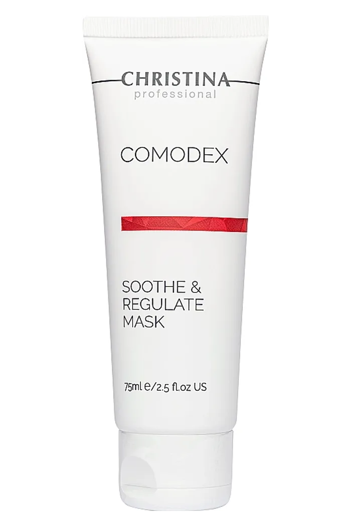 Успокаивающая и регулирующая маска для лица