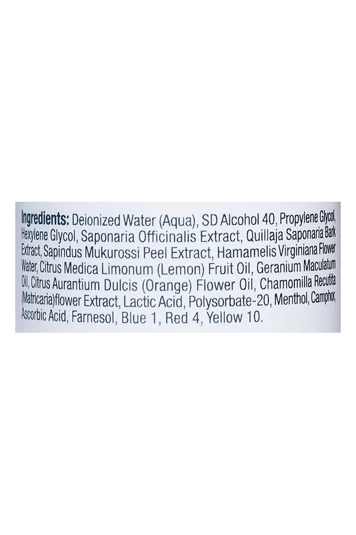 Очищающий тоник с геранью для нормальной кожи