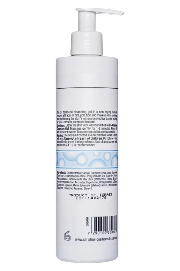 Азуленовое мыло-гель для нормальной и сухой кожи