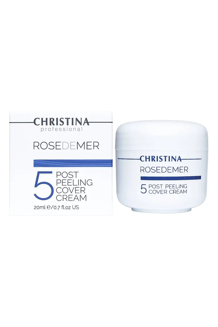 Постпилинговый тональный защитный крем "Роз де Мер"