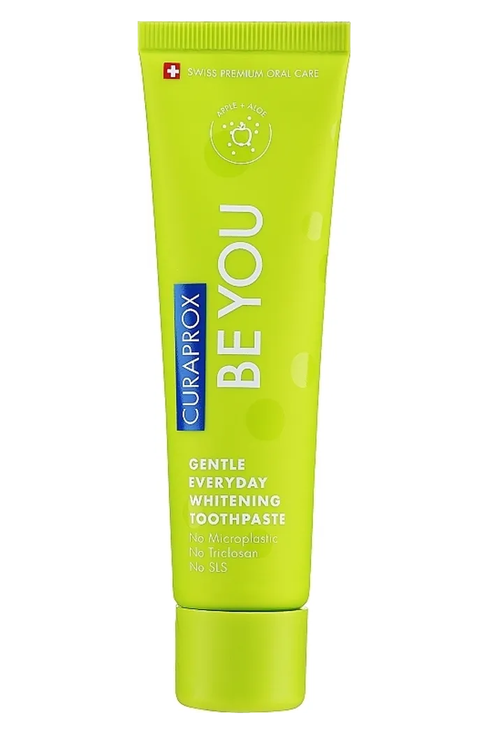 Зубная паста со вкусом яблока и алоэ