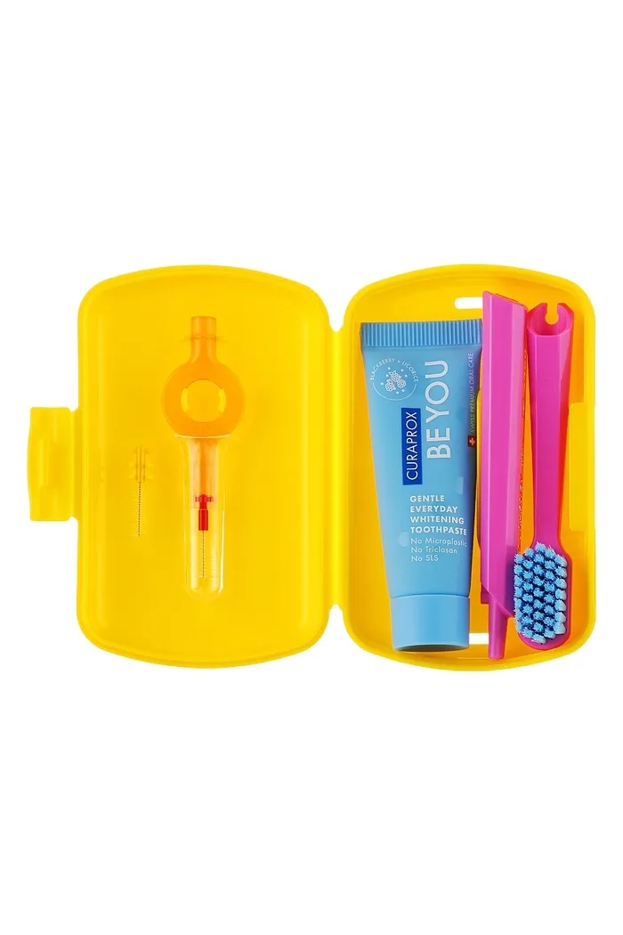 Набор дорожный гигиенический, желтый