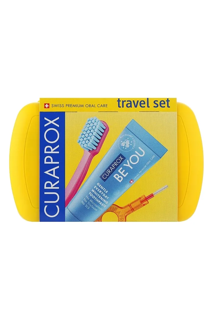 Набор дорожный гигиенический, желтый