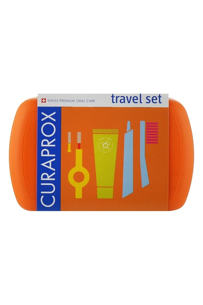 Набор дорожный гигиенический, оранжевый