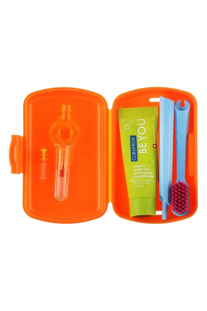 Набор дорожный гигиенический, оранжевый