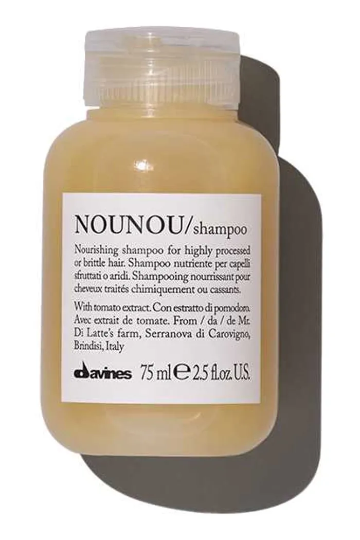 NOUNOU travel питательный шампунь для поврежденных и ломких волос