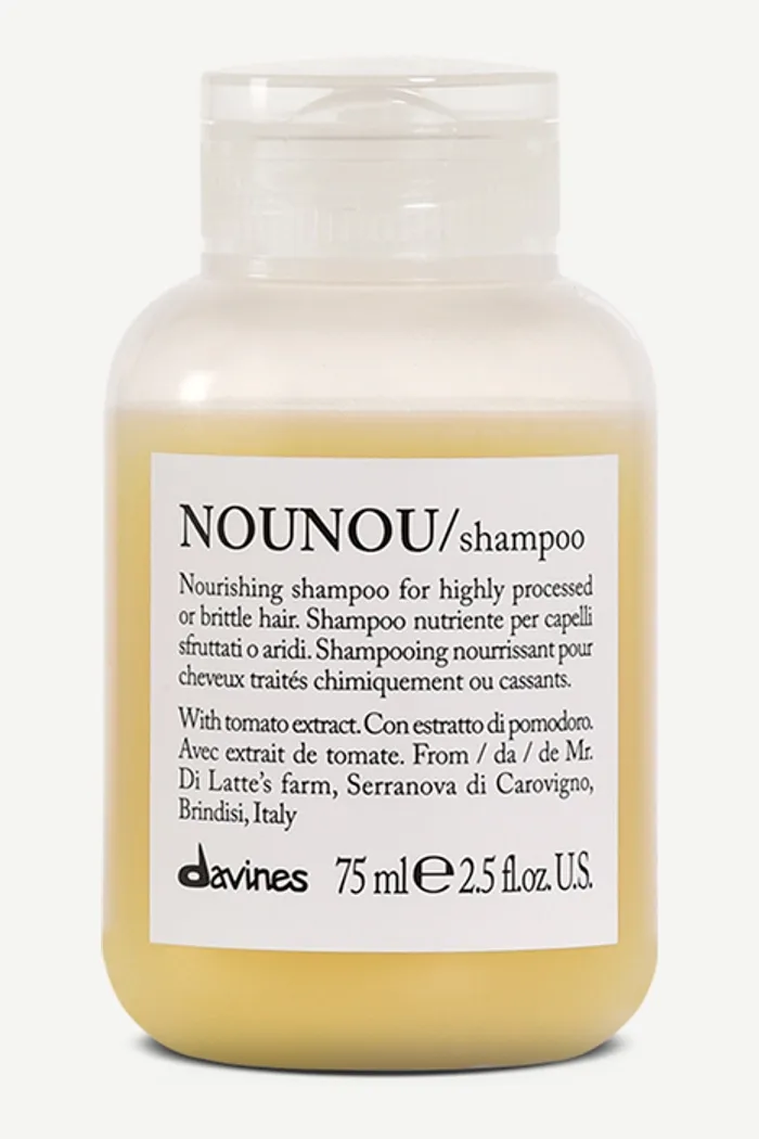 NOUNOU travel питательный шампунь для поврежденных и ломких волос