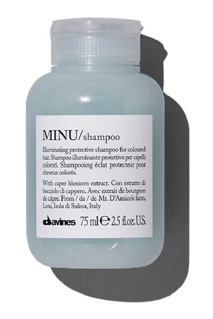 MINU travel шампунь для сохранения цвета