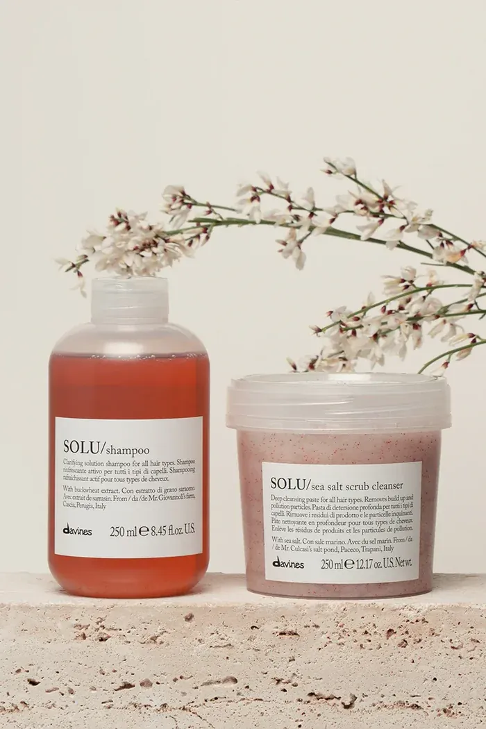 SOLU скраб с морской солью