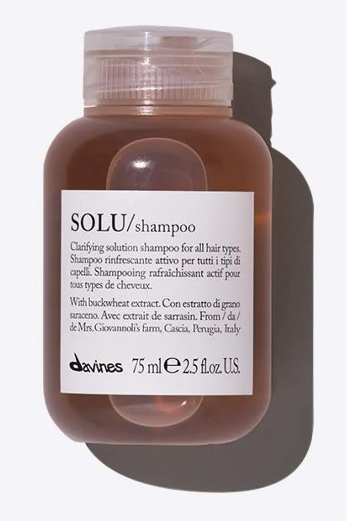 SOLU travel освежающий шампунь для глубокого очищения