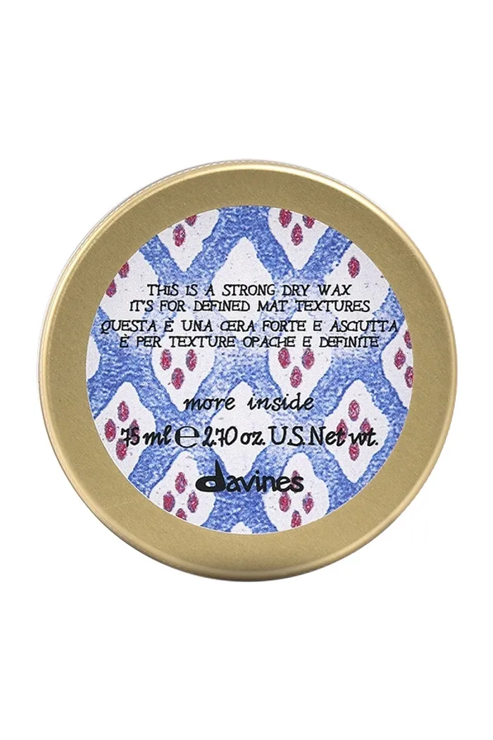 Сухой воск для текстурных матовых акцентов