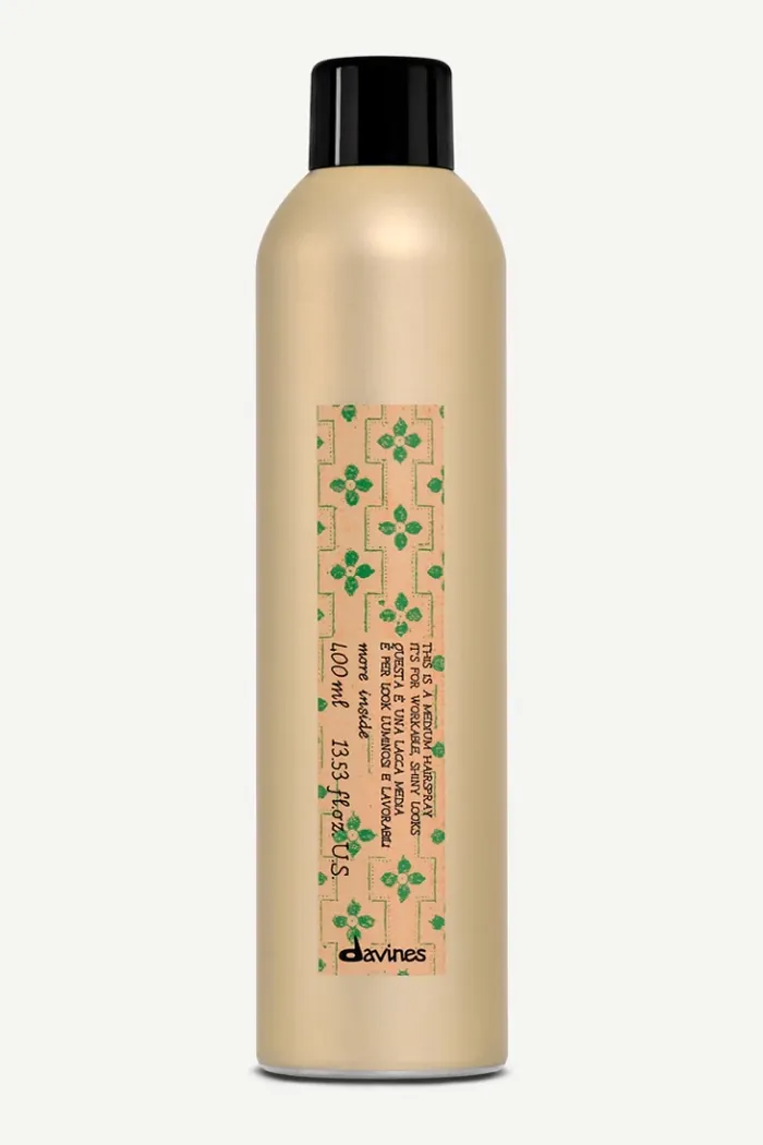 Лак средней фиксации для эластичного глянцевого стайлинга