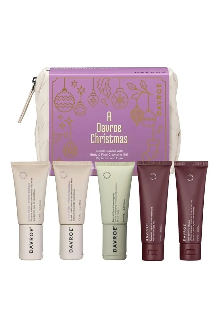 Рождественский тревел набор для блонда, 6 продуктов