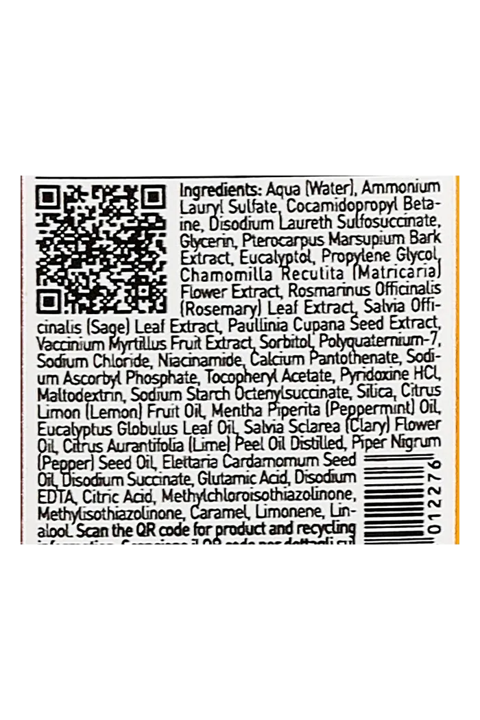 Укрепляющий шампунь против выпадения