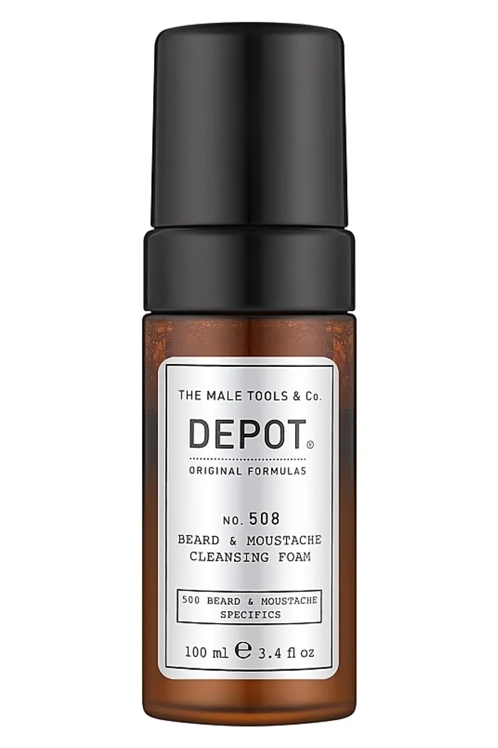 Пена для очищения бороды и усов