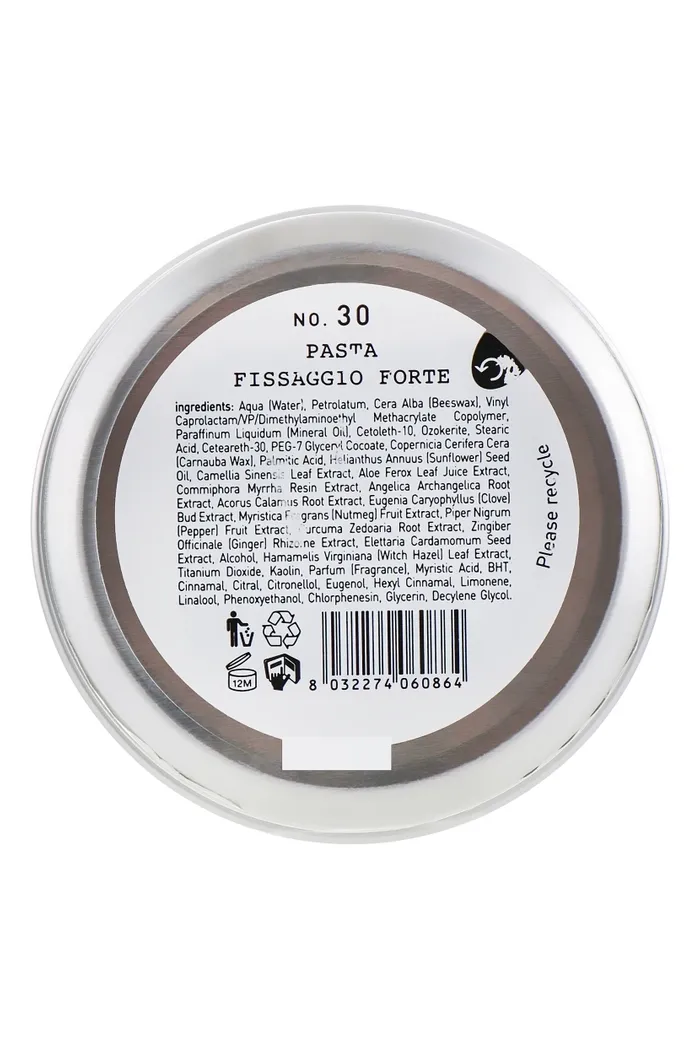 Матовая паста для волос сильной фиксации