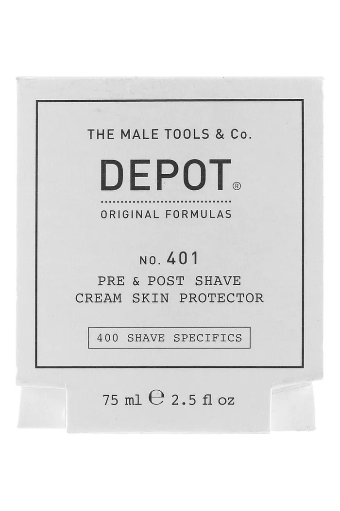 Защитный крем до и после бритья