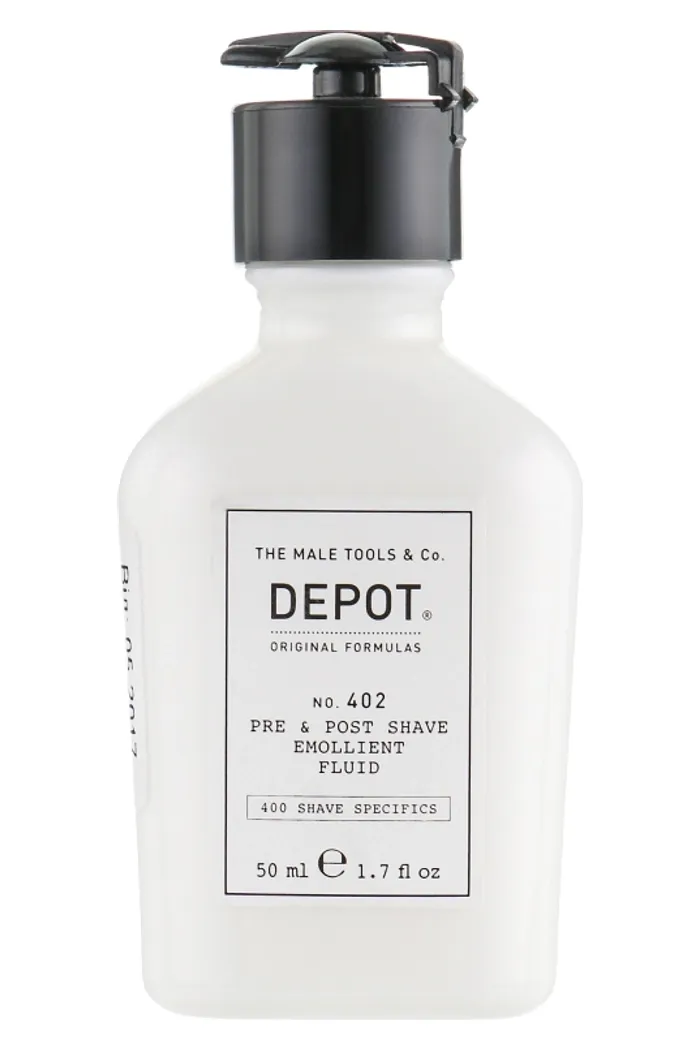 Смягчающая жидкость до и после бритья