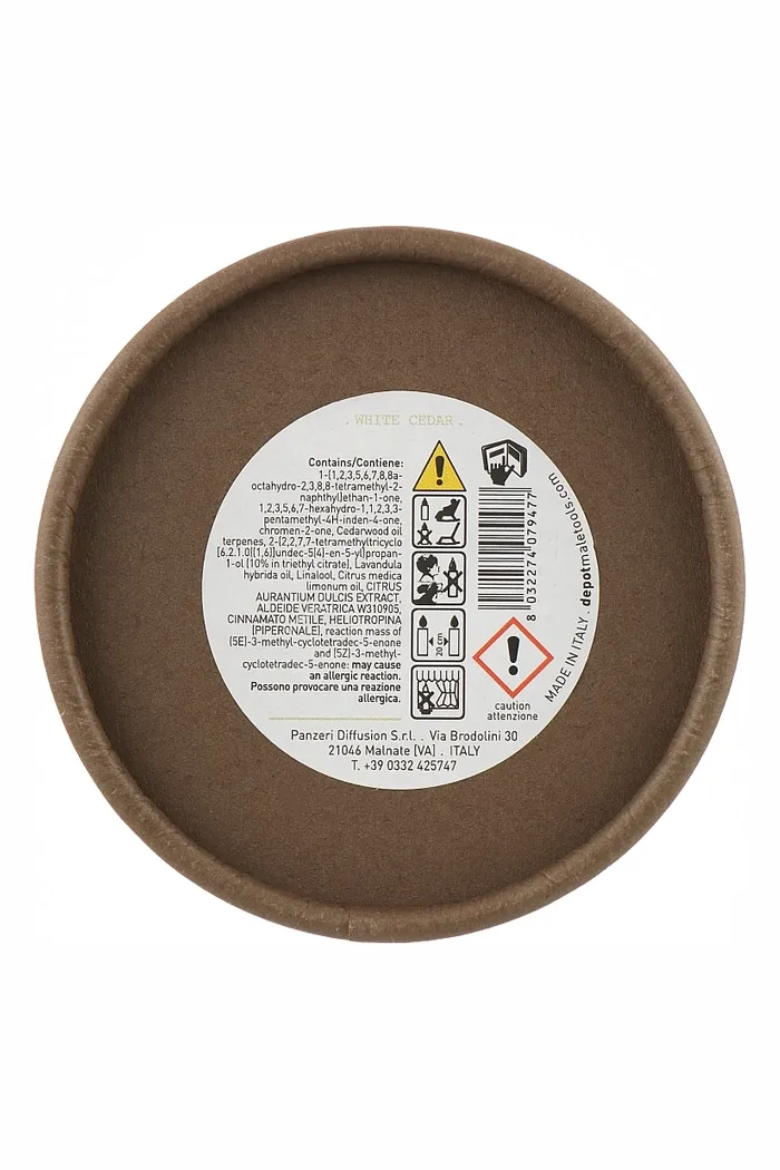 Ароматическая свеча "Белый кедр"