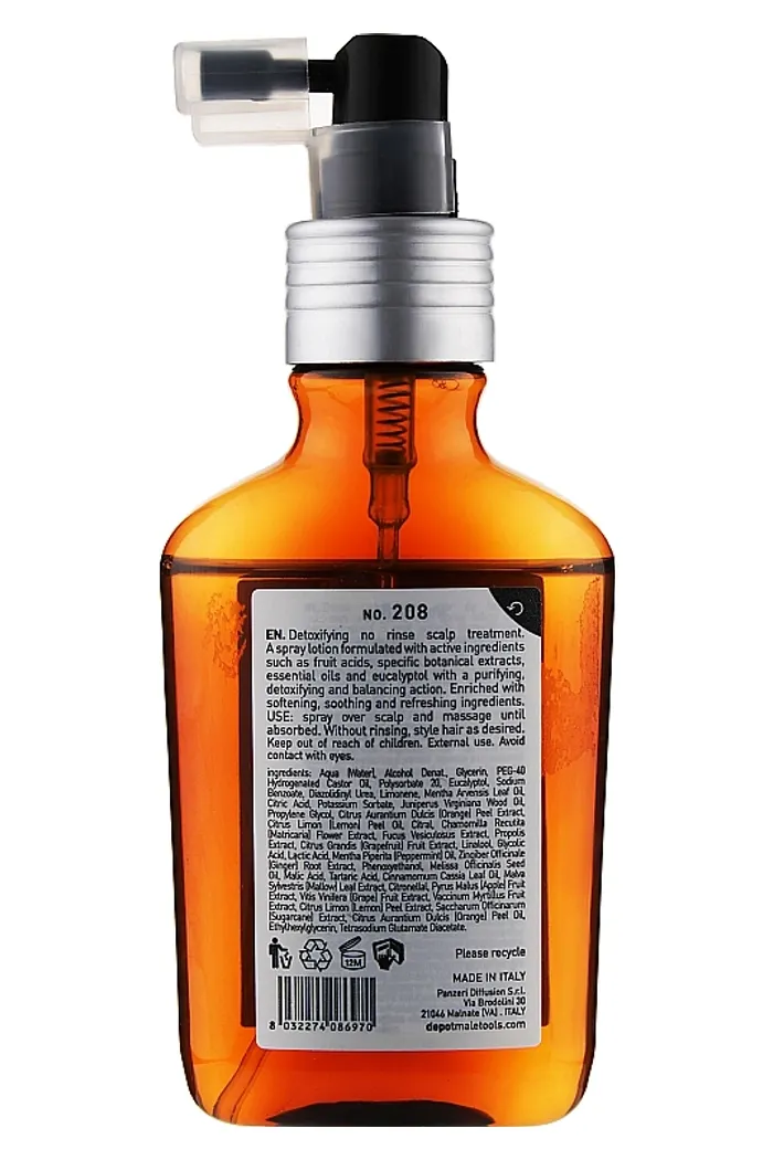 Детокс спрей-лосьон для кожи головы