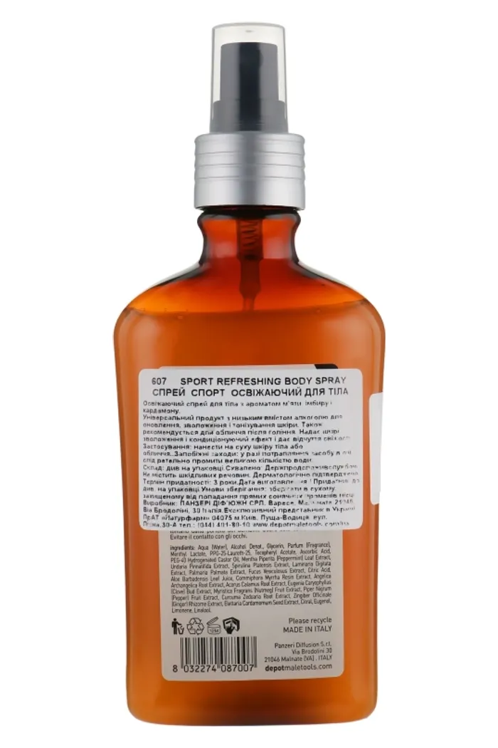 Спрей освежающий для тела