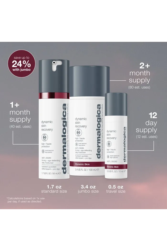 dynamic skin recovery spf50 moisturizer