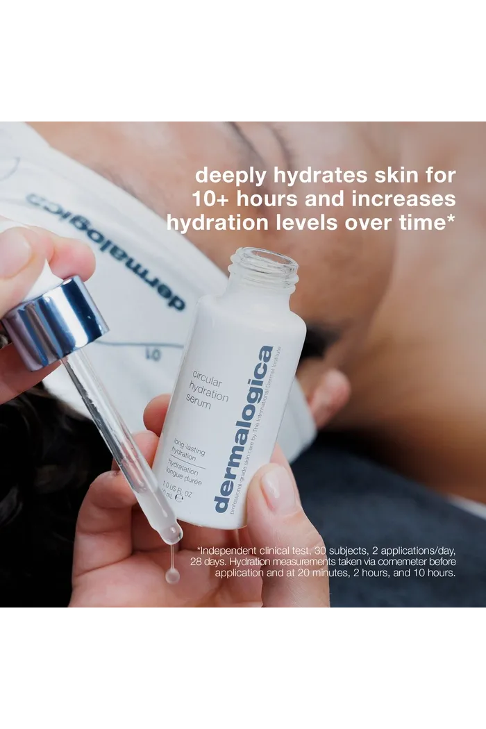 круговая увлажняющая сыворотка с гиалуроновой кислотой