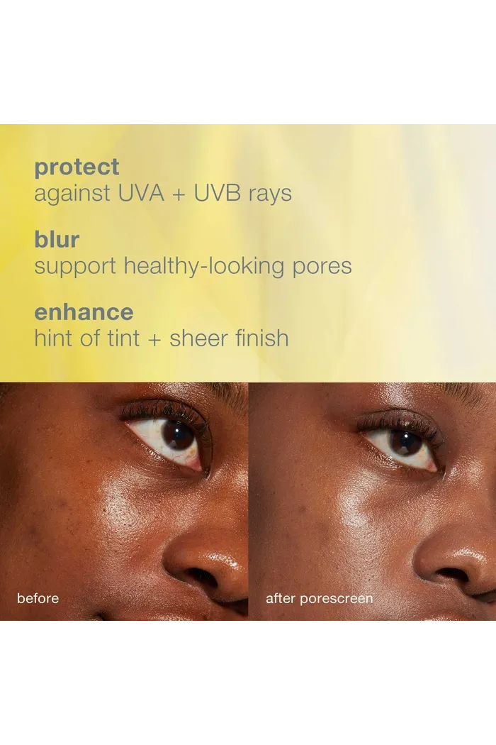 porescreen минеральный солнцезащитный крем spf40