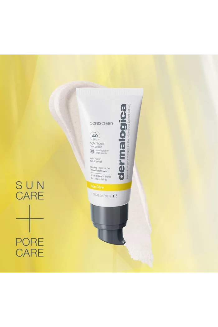 porescreen минеральный солнцезащитный крем spf40