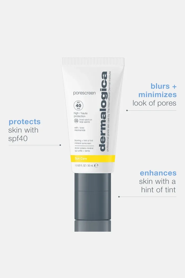 porescreen минеральный солнцезащитный крем spf40