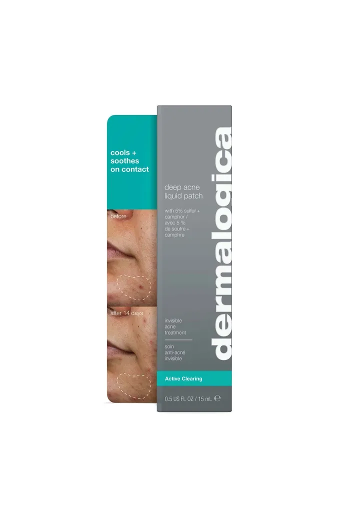 невидимый жидкий пластырь от глубоких прыщей