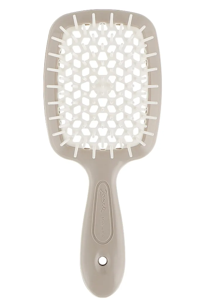Расческа для волос, серый с белым