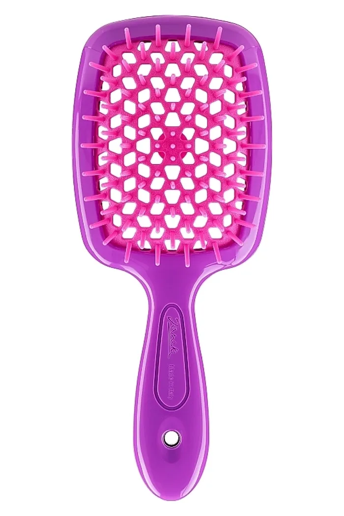 Расческа для волос, фиолетовая с розовым