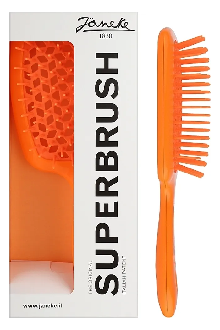 Расческа для волос, оранжевая